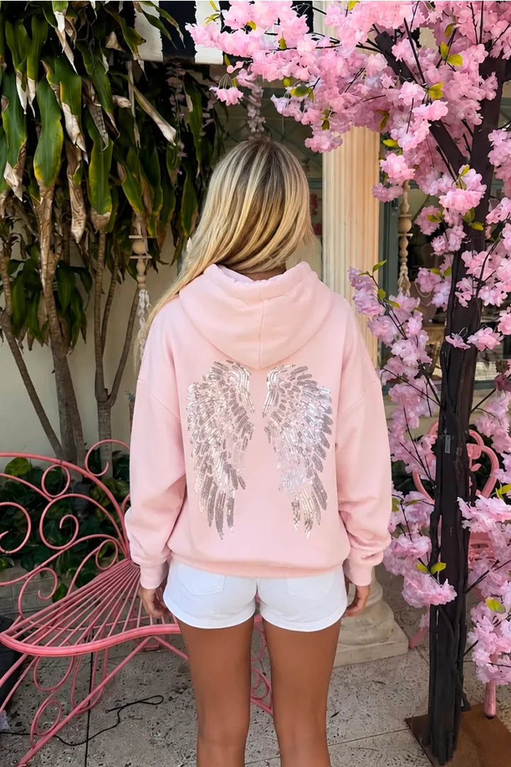 [SUBDUED] Sequin Wings Hoodie