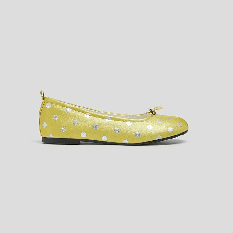 [ennui] Polka Dot Buckle Flat Shoes - 10 colors