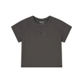 [Crying Center] Logo Cut Out Cropped Top