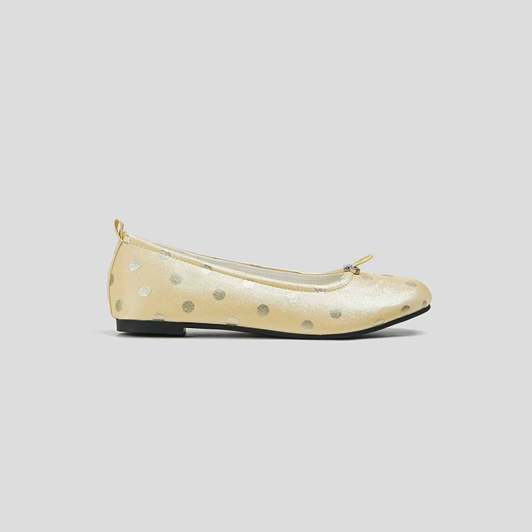 [ennui] Polka Dot Buckle Flat Shoes - 10 colors