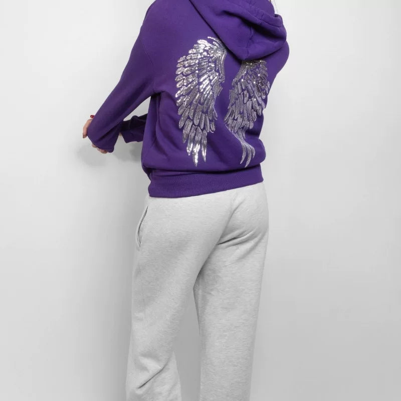[SUBDUED] Sequin Wings Hoodie