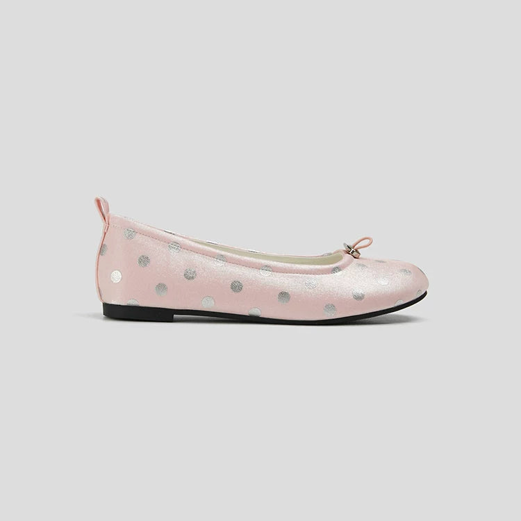 [ennui] Polka Dot Buckle Flat Shoes - 10 colors