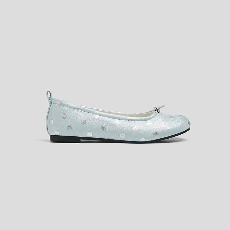 [ennui] Polka Dot Buckle Flat Shoes - 10 colors