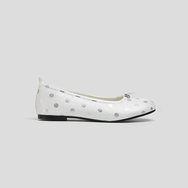 [ennui] Polka Dot Buckle Flat Shoes - 10 colors