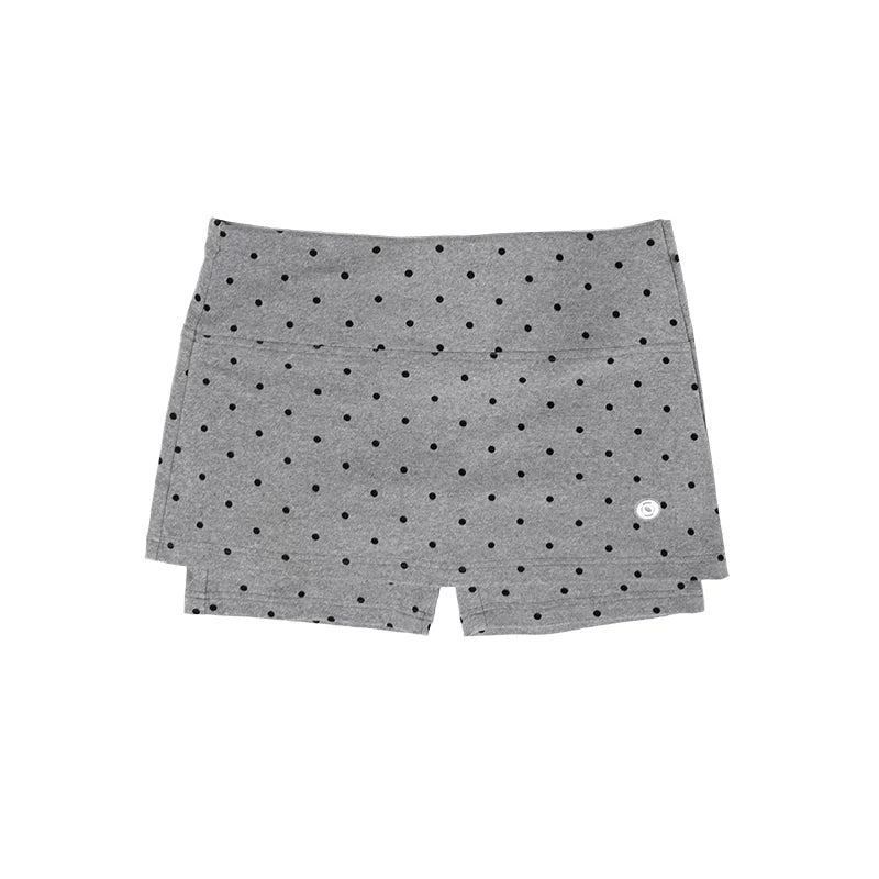 [innomood] Polka Gray Skorts