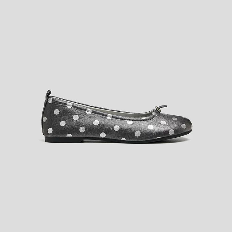 [ennui] Polka Dot Buckle Flat Shoes - 10 colors