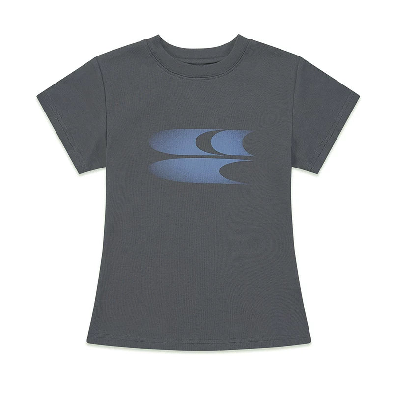 [Crying Center] Logo Baby Tee T-Shirt