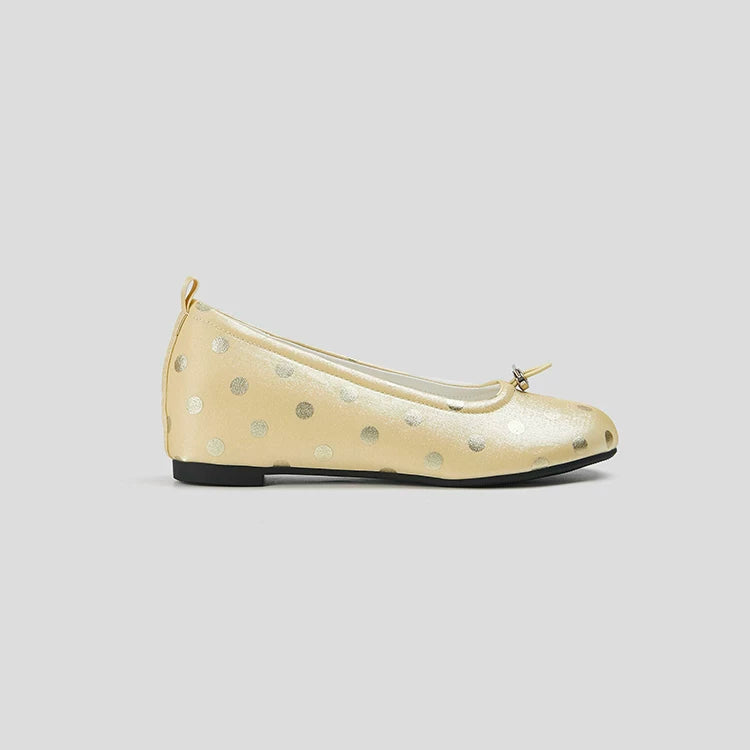 [ennui] Polka Dot Buckle Flat Shoes - 10 colors