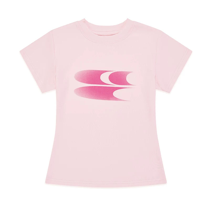 [Crying Center] Logo Baby Tee T-Shirt