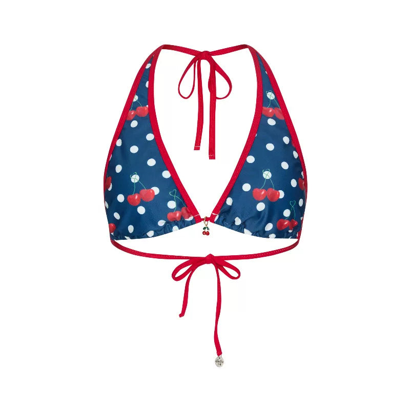 [betweenand] Summer Colorful Cute Pendant Bikini Top