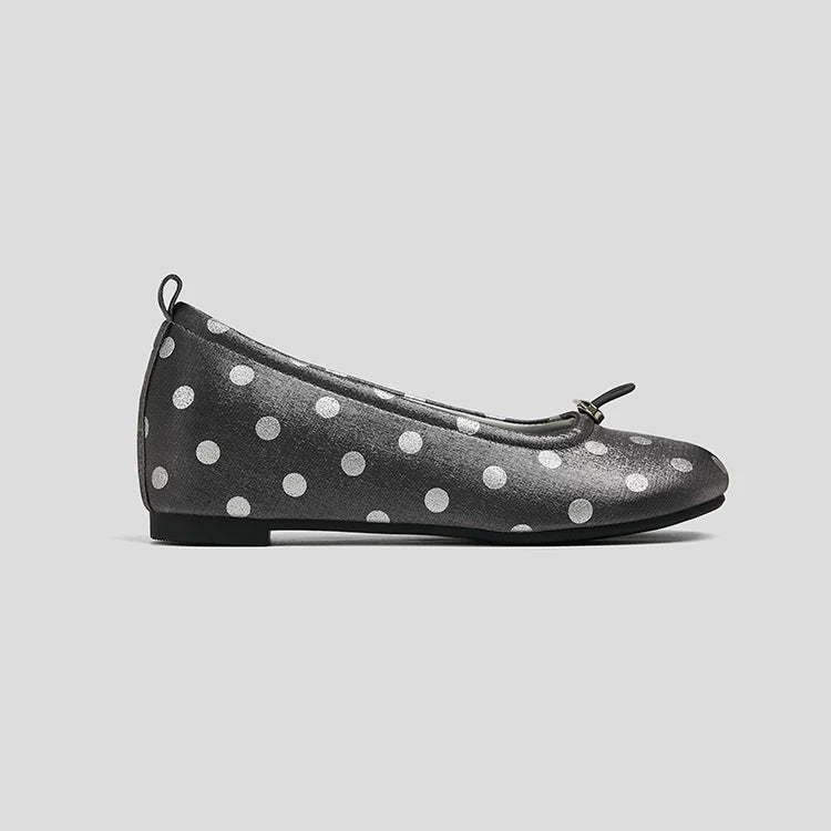 [ennui] Polka Dot Buckle Flat Shoes - 10 colors