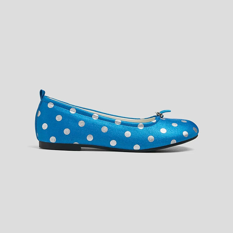 [ennui] Polka Dot Buckle Flat Shoes - 10 colors